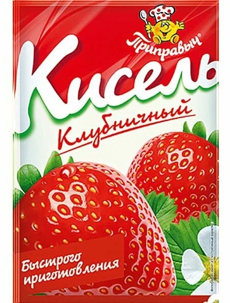 Кисель ПРИПРАВЫЧ Клубничный м/у 110г