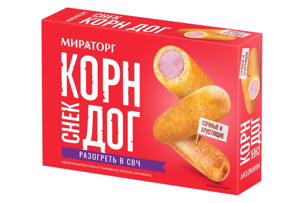 Корн Дог МИРАТОРГ с/м 250г