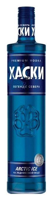 Водка ХАСКИ Арктик Айс 40% ст/б 0.5л