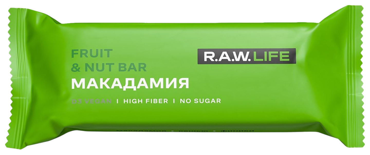 Батончик РОУЛАЙФ Макадамия 47г