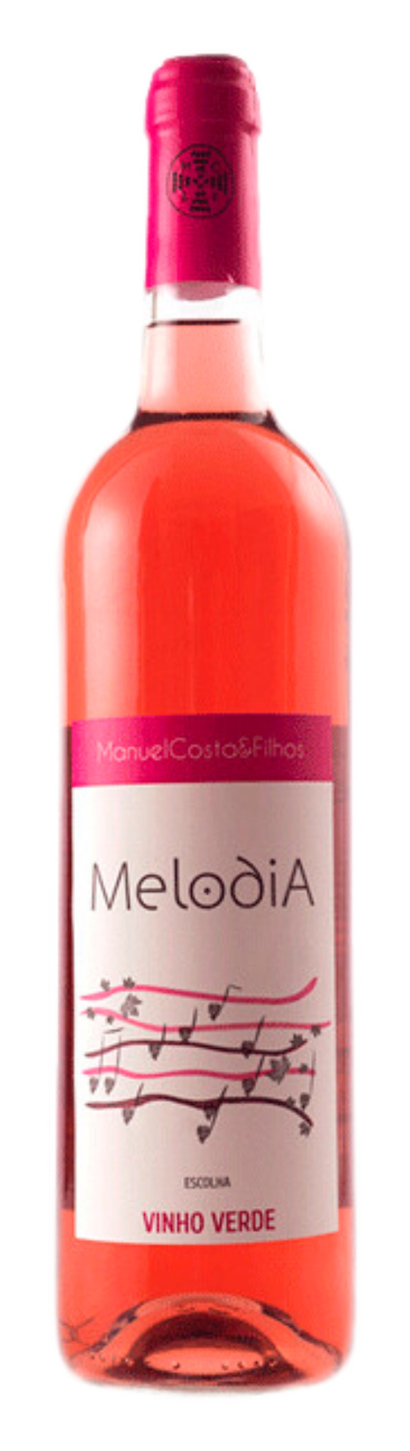 Вино МЕЛОДИЯ розовое п/сух 11.5% ст/б 0.75л