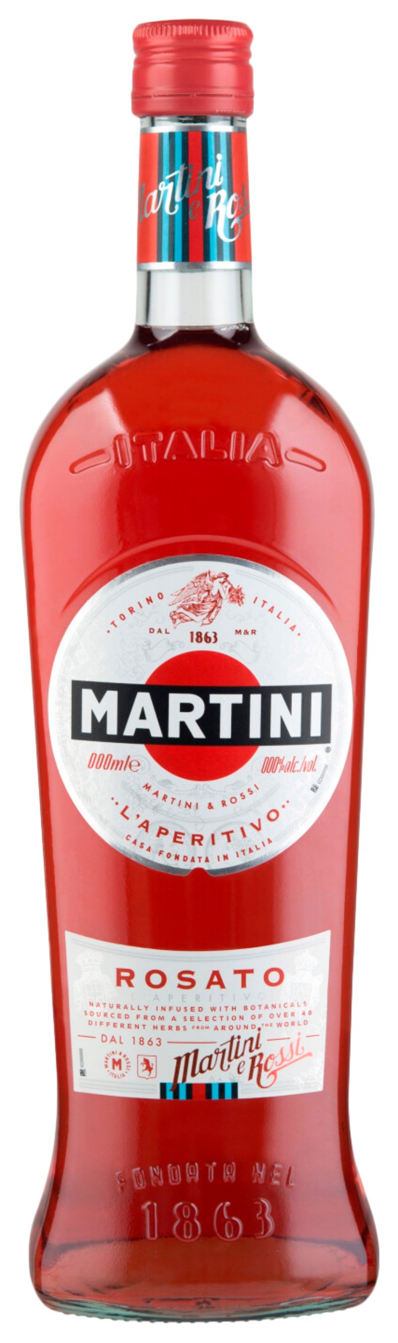 НВ Напиток ароматиз МАРТИНИ Розато виноградосодержащий сл 15% ст/б 1л