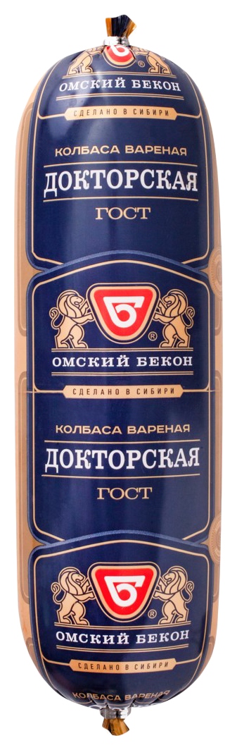 Колбаса ОМСКИЙ БЕКОН Докторская 450г