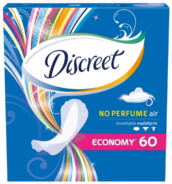 Прокладки ежедневные ДИСКРИТ Дышащие 60шт