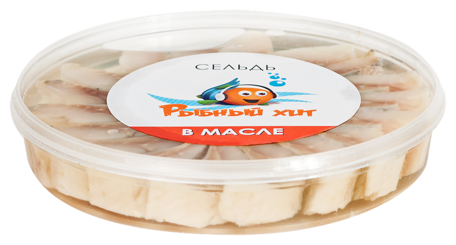 Сельдь РЫБНЫЙ ХИТ филе кусочки в масле с/с 150г
