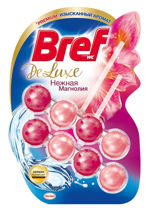 Туалетный блок БРЕФ Делюкс Нежная магнолия 2шт