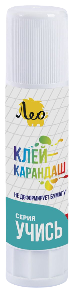 Клей-карандаш ЛЕО Учись 10г арт.LNSGS-10