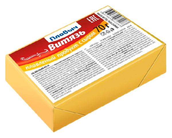 Сырный продукт ПЛАВЫЧ Витязь сзмж 30% 70г