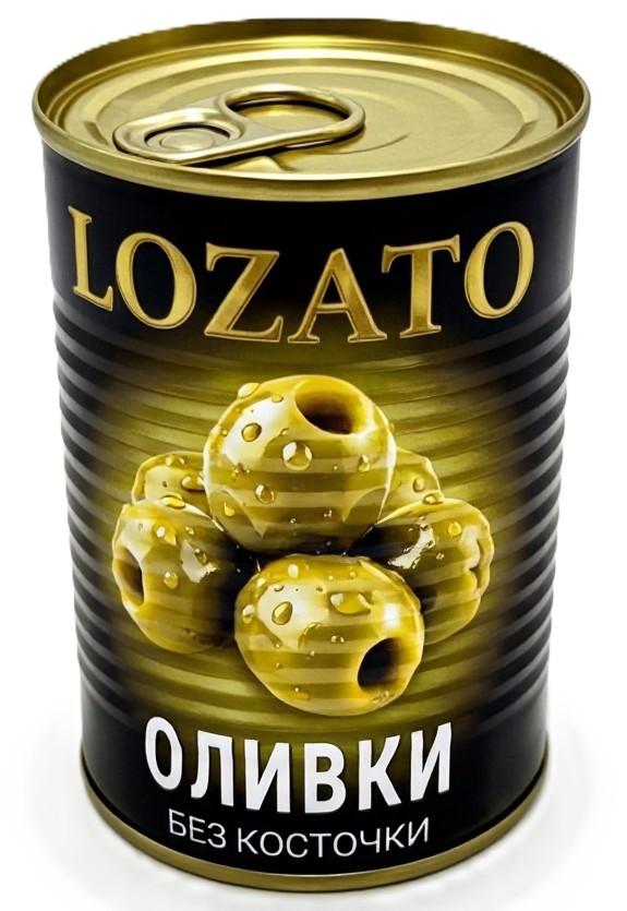 Оливки ЛОЗАТО б/к ж/б ключ 300мл