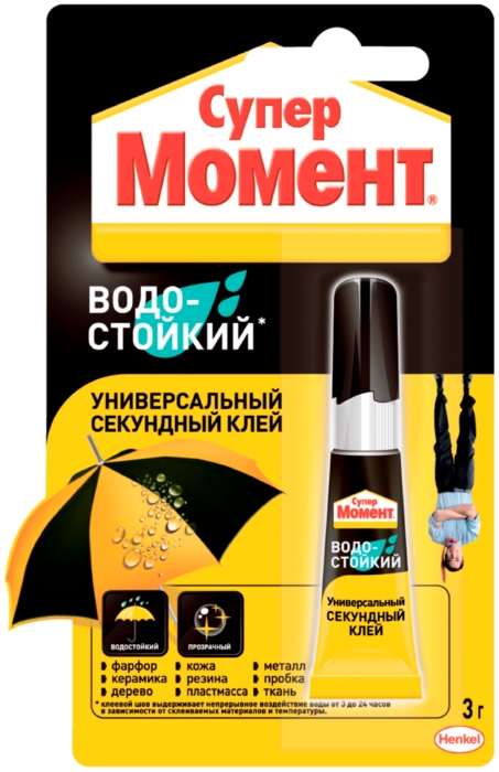 Клей МОМЕНТ Супер гель 3г