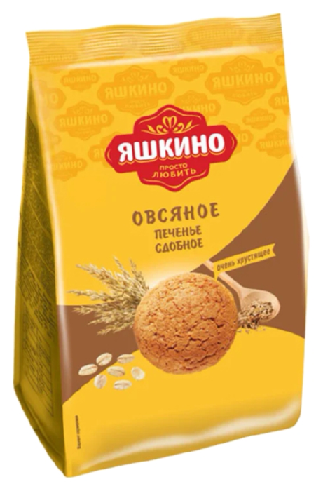 Печенье ЯШКИНО овсяное 350г