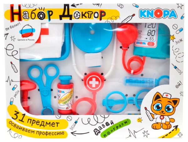 Игровой набор КНОПА Доктор 31 предмет