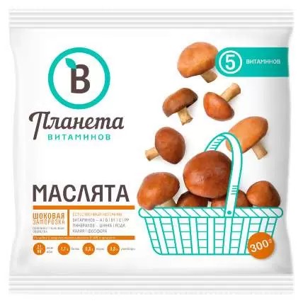 Маслята ПЛАНЕТА ВИТАМИНОВ с/м 300г
