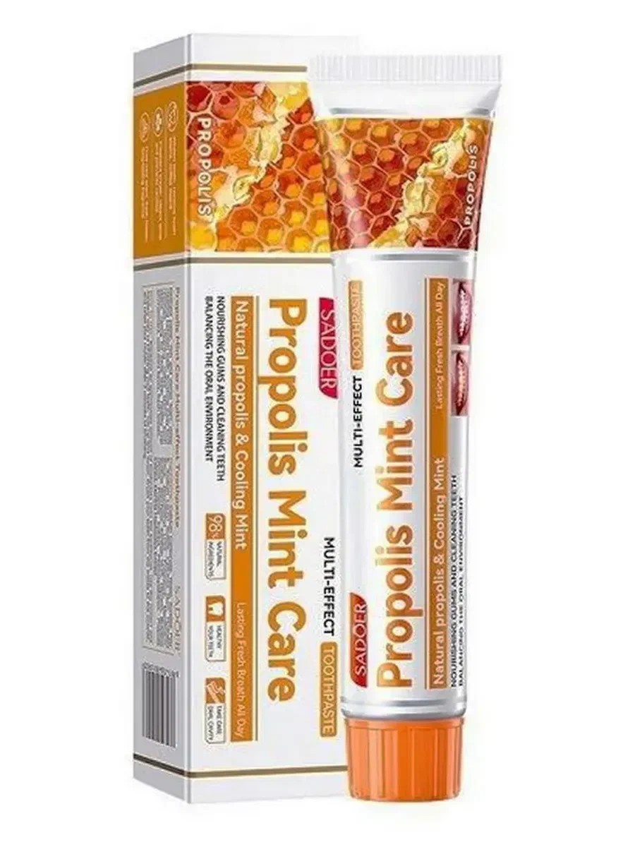 Зубная паста САДОЕР Прополис и мята 100г