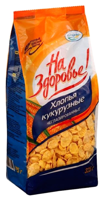 Хлопья НА ЗДОРОВЬЕ! неглазированые м/у 325г