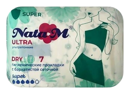 Прокладки НАТА-М Ультра Супер Драй 7шт