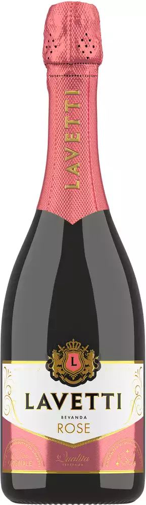 Сидр фруктовый ЛАВЕТТИ Розе газированный сл 5.5% ст/б 0.75л