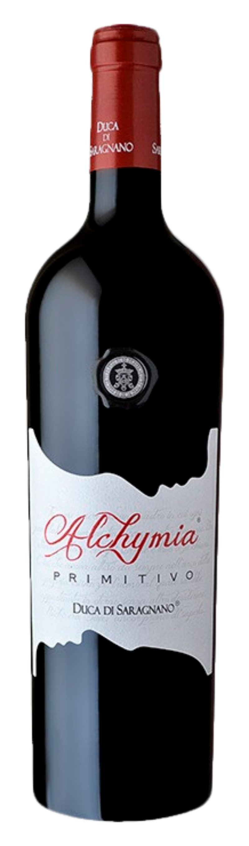 Вино ДУКА ди САРАНЬЯНО Алхимия Примитиво красное п/сух 14.5% ст/б 0.75л