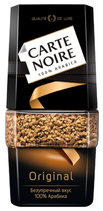Кофе КАРТ НУАР растворимый ст/б 95г