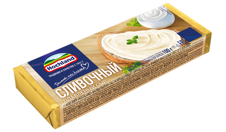 Сыр плавленый ХОХЛАНД сливочный бзмж 35% 100г