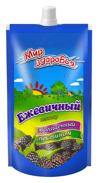 Нектар МИР ЗДОРОВЬЯ ежевика с пектином м/у 200мл