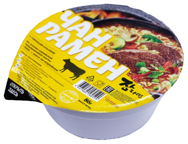 Лапша б/п ДОШИРАК Чан Рамен со вкусом говядины 86г