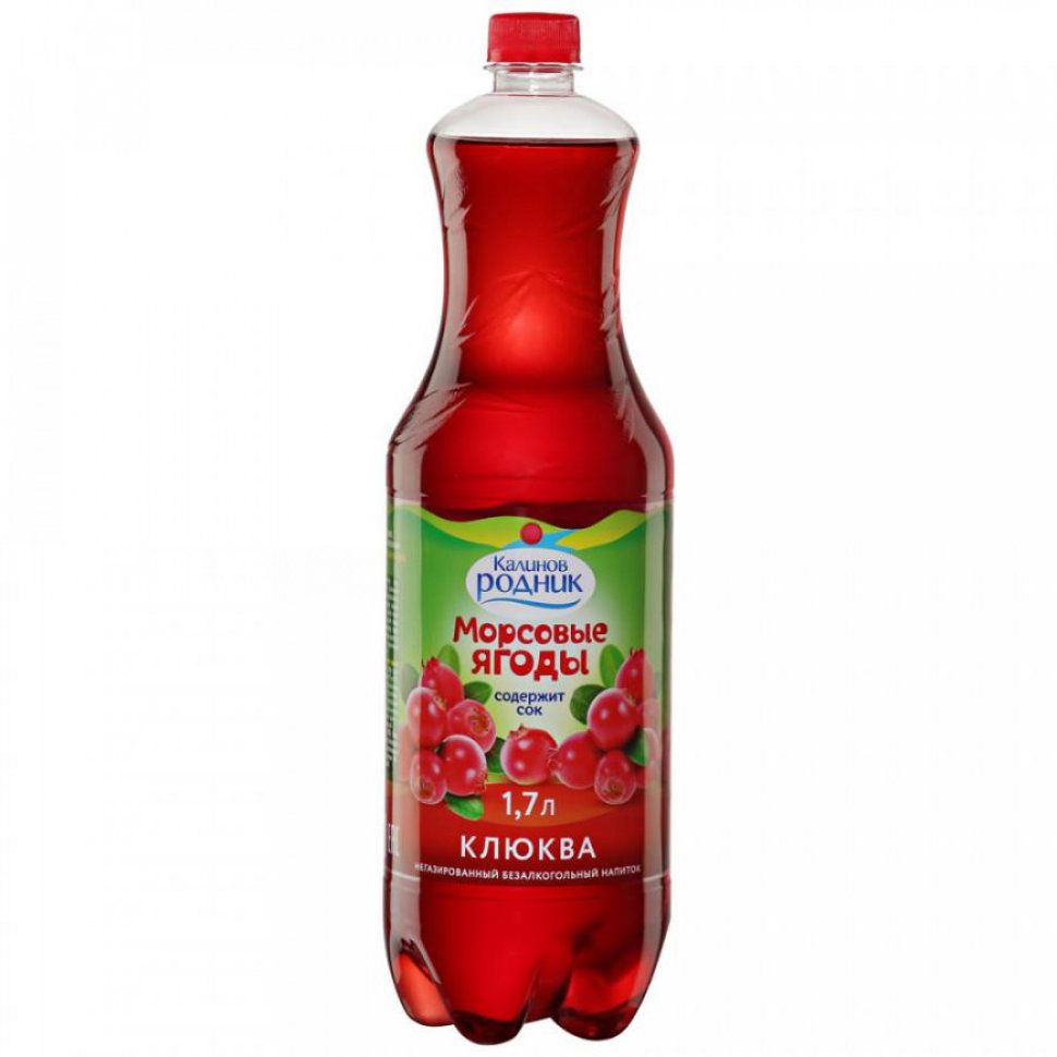 Напиток сокосодержащий КАЛИНОВ РОДНИК клюква 1.7л