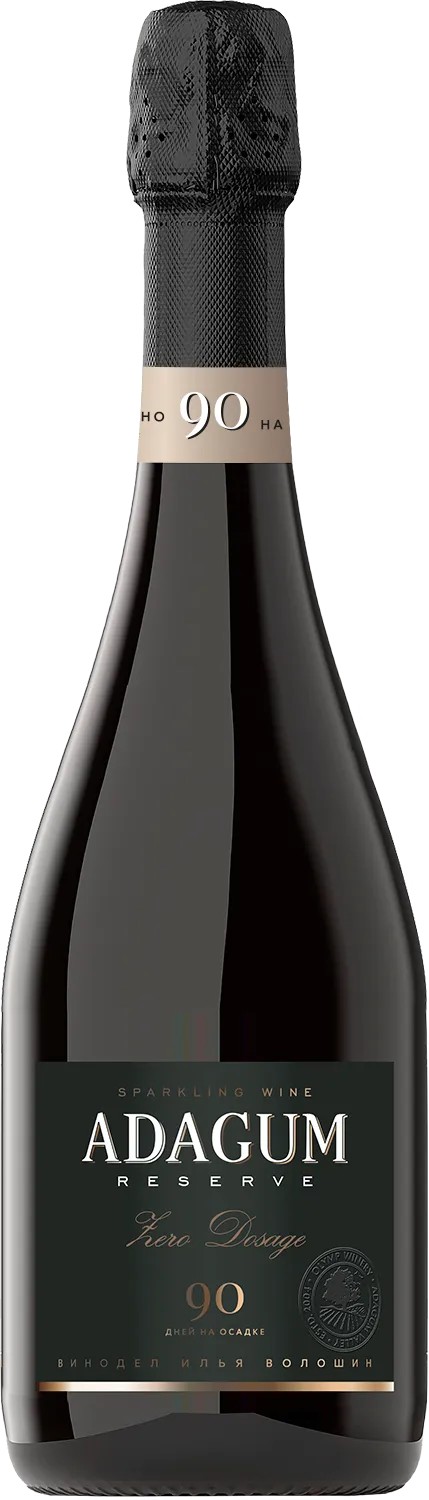 Игристое вино АДАГУМ Резерв Зеро Дозаж белое экстра брют 12% ст/б 0.75л