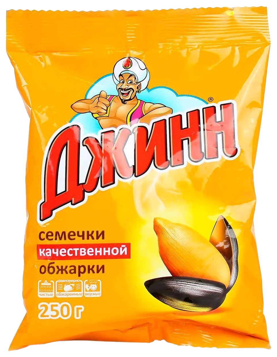 Семечки ДЖИНН жареные 250г