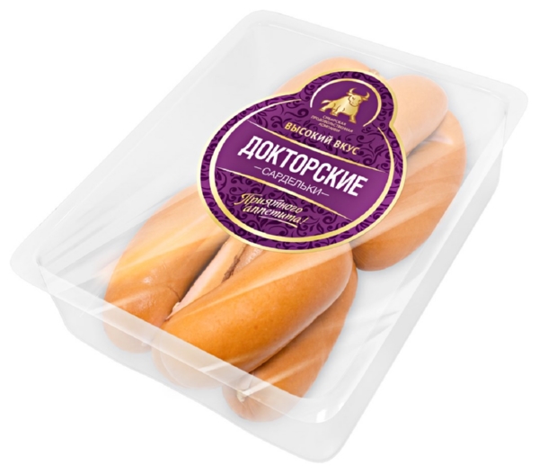 Сардельки ВЫСОКИЙ ВКУС Докторские 1кг