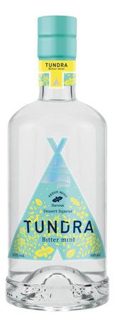 Ликер ТУНДРА Биттер Минт 35% ст/б 0.5л