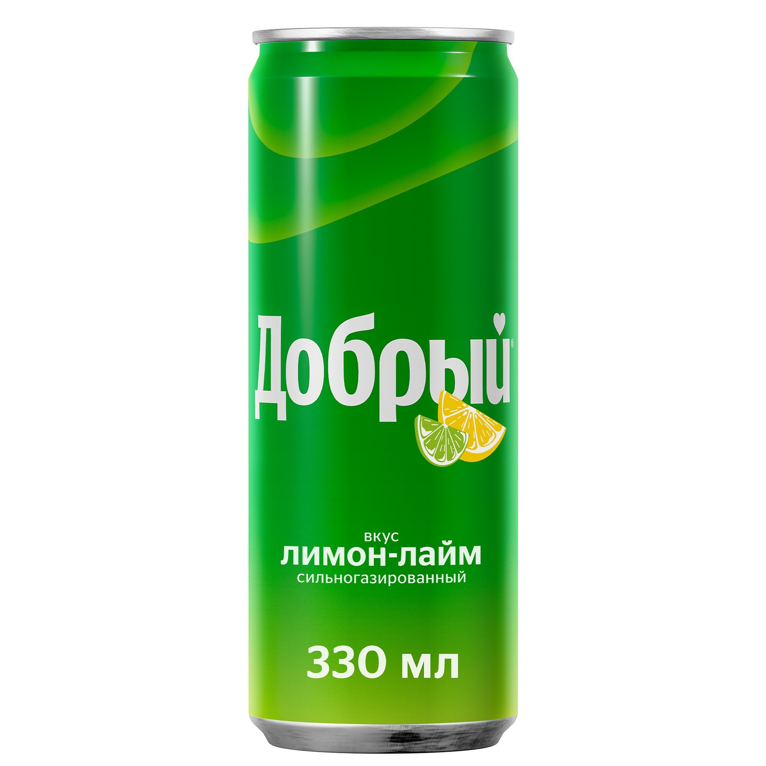 Газ.напиток ДОБРЫЙ лимон лайм ж/б 0.33л