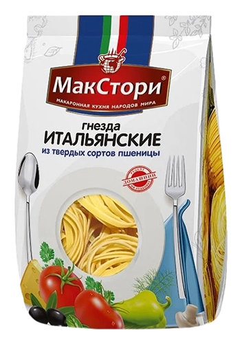 Мак.изделия МАКСТОРИ Гнезда тальетелле м/у 300г