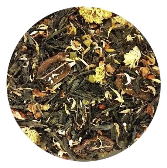 Чай ЧАЙНЫЙ ИМПЕРАТОР Поцелуй гейши зеленый 1кг