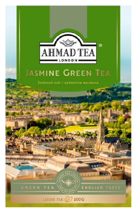Чай АХМАД зеленый с жасмином 100г