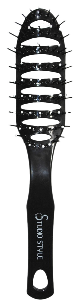 Щетка для волос КАДРИЛЬ Байсик изогнутая для укладки арт.45902-4444