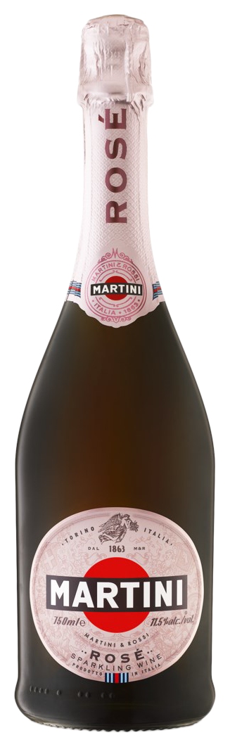 Игристое вино МАРТИНИ Розе Экстра Драй 11.5% ПК 0.75л