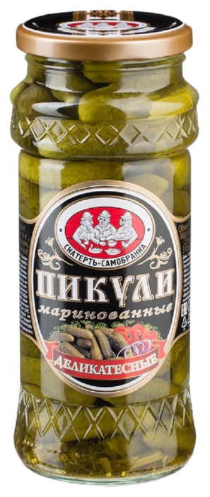 Пикули СКАТЕРТЬ-САМОБРАНКА Деликатесные маринованные ст/б 580мл