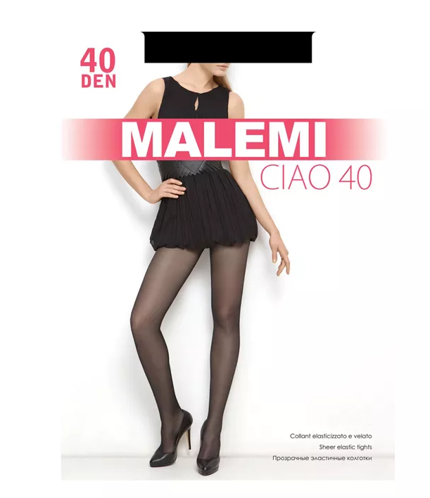 Колготки МАЛЕМИ Чао 40ден неро 2