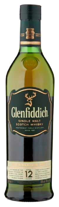 Виски ГЛЕНФИДДИК 12 лет односолодовый 40% ПК 0.7л