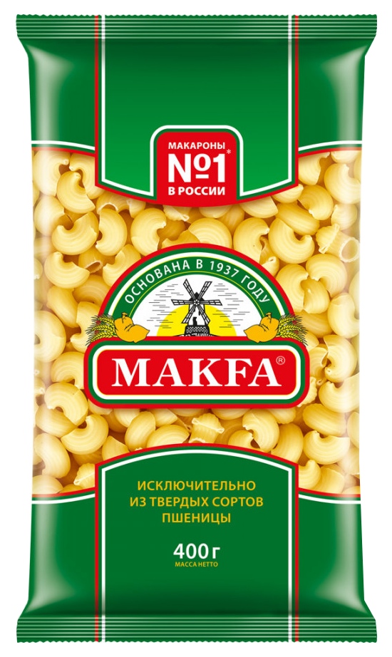 Мак.изделия МАКФА Улитки м/у 400г