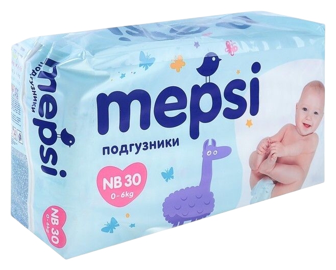 Подгузники МЕПСИ до 6кг 30шт