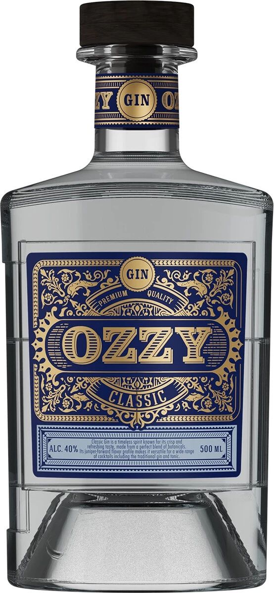 Джин ОЗЗИ Классик 40% ст/б 0.5л