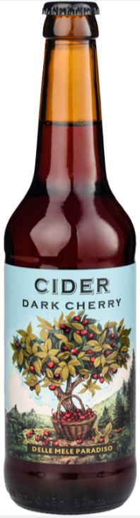 Сидр КАХЕТИ Темная вишня непастер п/сл 5.5% ст/б 0.45л