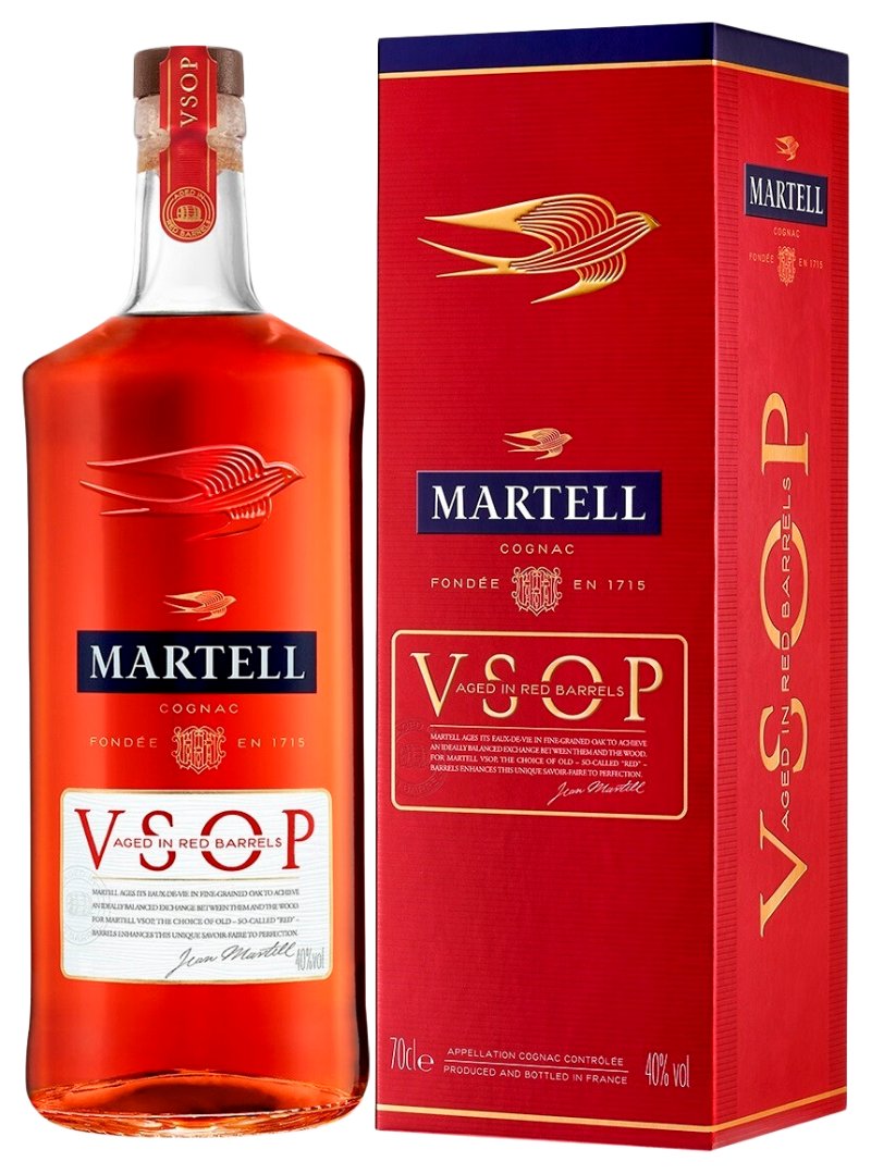 Коньяк МАРТЕЛЬ VSOP 40% ПК 0.7л