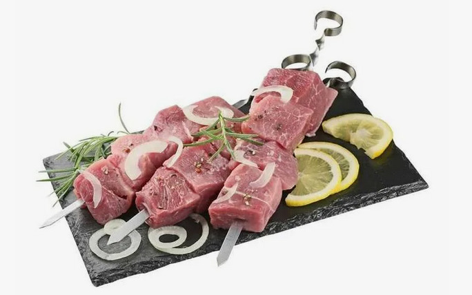 Шашлык из свинины в лимонном соке охл 1кг