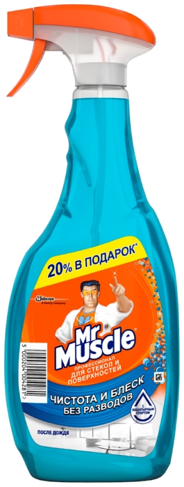 Средство для стекол МР.МУСКУЛ курок 530мл