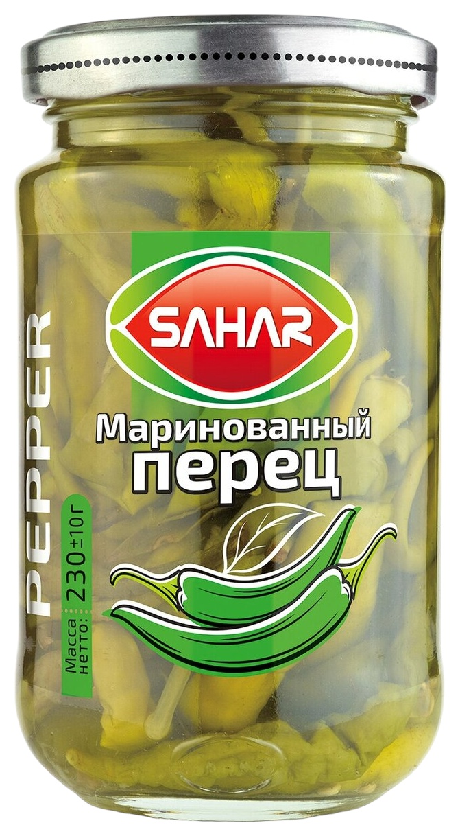 Перец САХАР маринованный ст/б 230г