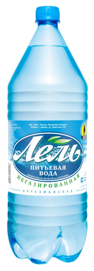 Питьевая вода ЛЕЛЬ пэт 2л