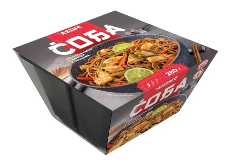 Лапша АСИМЭ Соба с курицей и овощами 280г